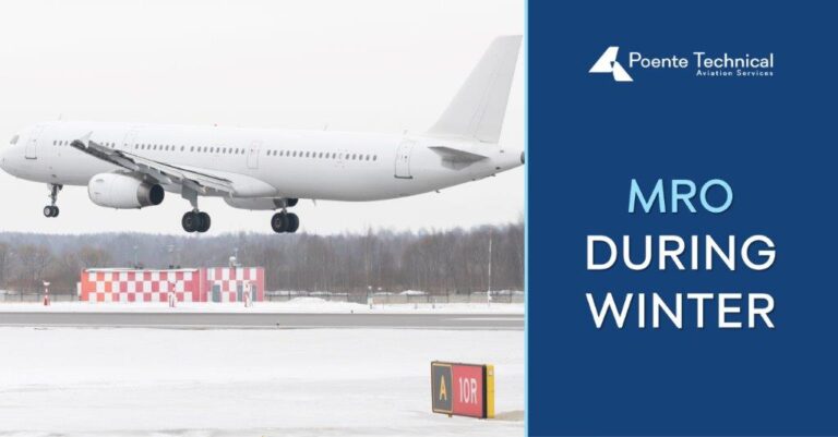 featured image for blog text Airplane Maintenance During Wintertime